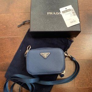 Prada mini saffiano crossbody bag